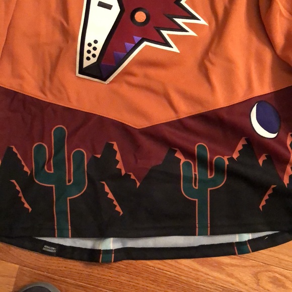 Arizona Coyotes Reverse Retro Authentic NHL Adidas Hockey Jersey Size 50 - Picture 3 of 12